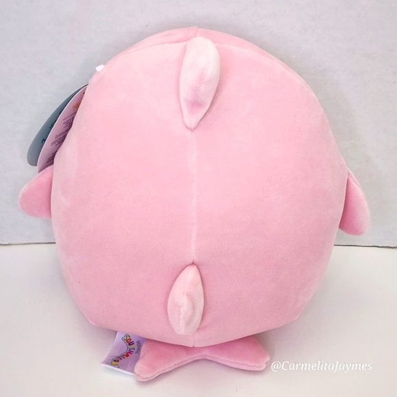 SELENE 🦈 Pink Smiling Shark Original Squishmallow by Kelly Toy ☆ NWT ☆ - Picture 5 of 8